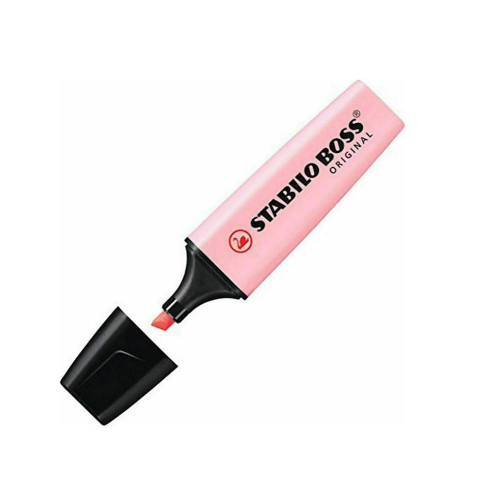 Μαρκαδόρος Υπογράμμισης Boss Original Pastel Pink 5mm 70/129 Stabilo - 98197
