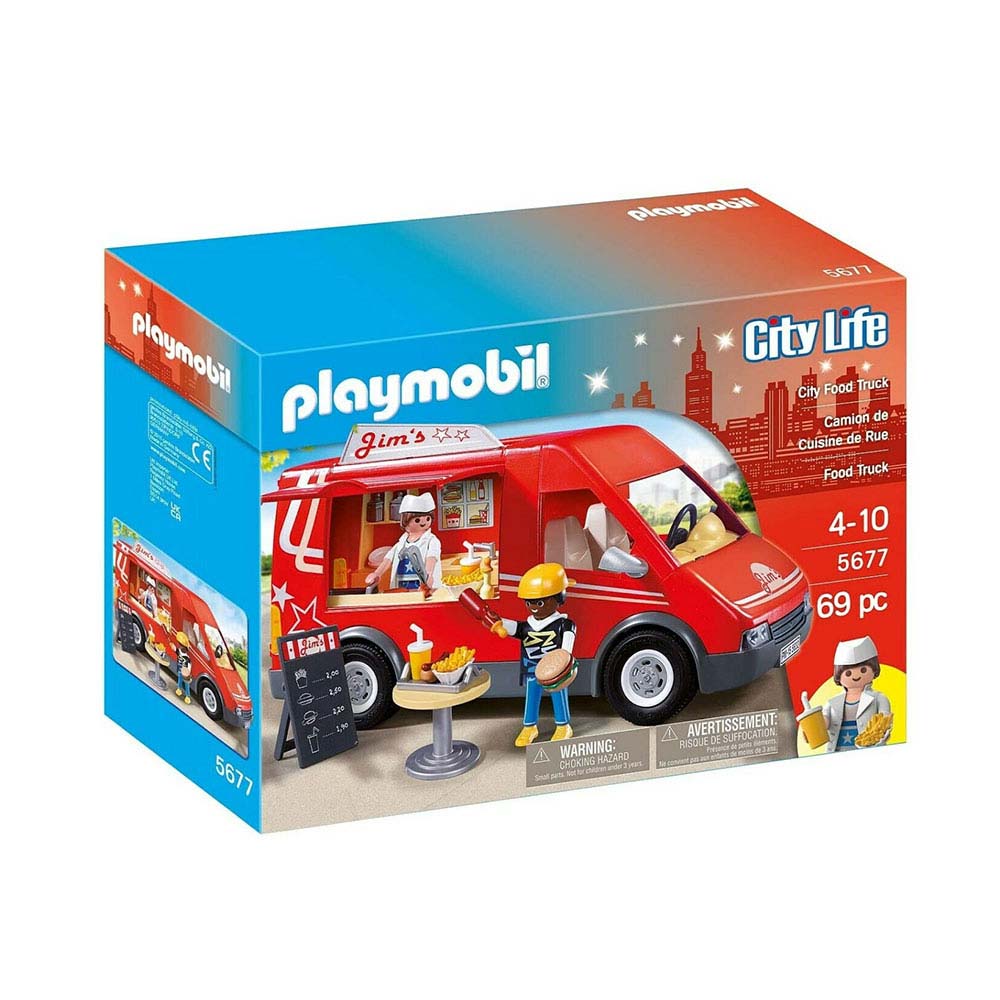 City Life - Αυτοκινούμενη Καντίνα Πόλης 5677 Playmobil - 63827