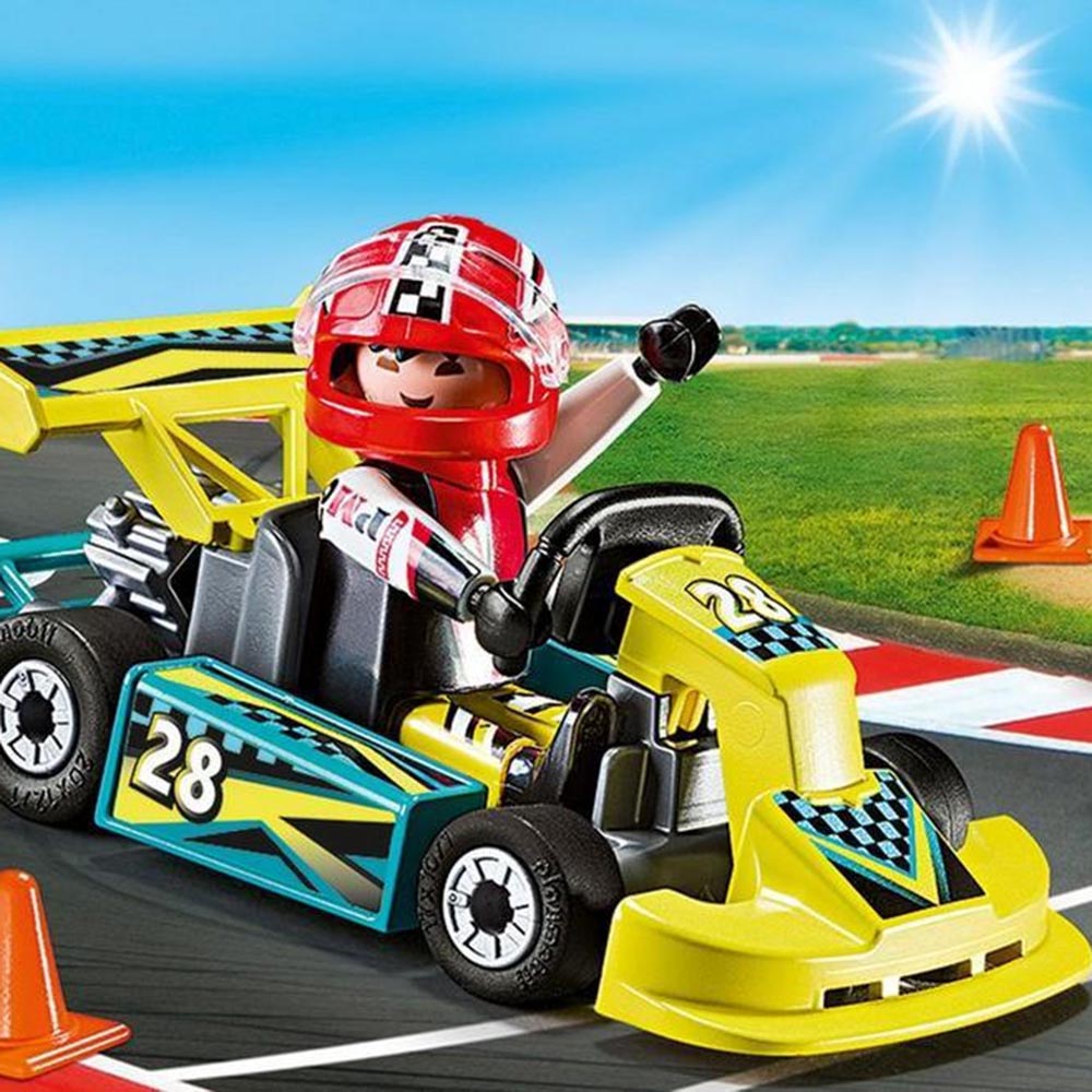 Action - Bαλιτσάκι Go-Kart 9322 Playmobil - 1