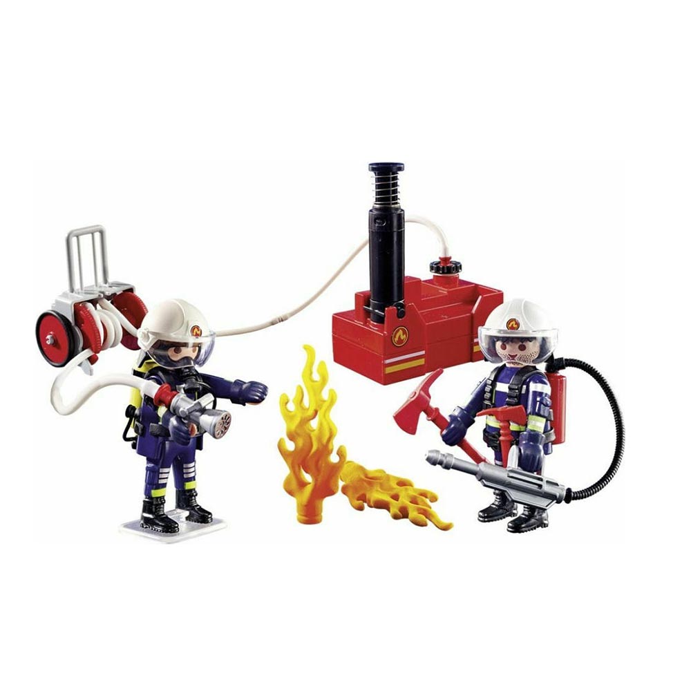 City Action - Πυροσβέστες με Αντλία Νερού 9468 Playmobil - 2