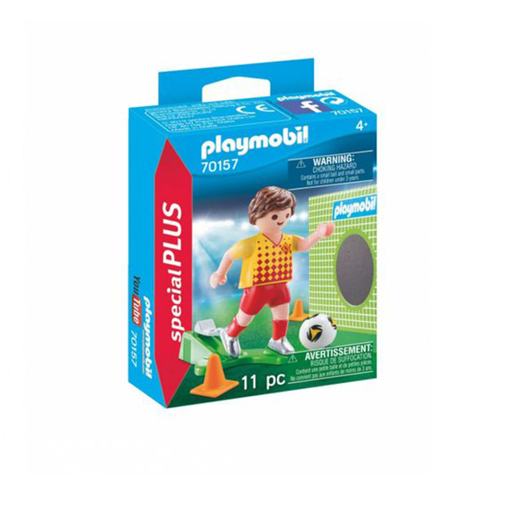 Ποδοσφαιριστής με Τέρμα εξάσκησης 70157 Playmobil - 112221