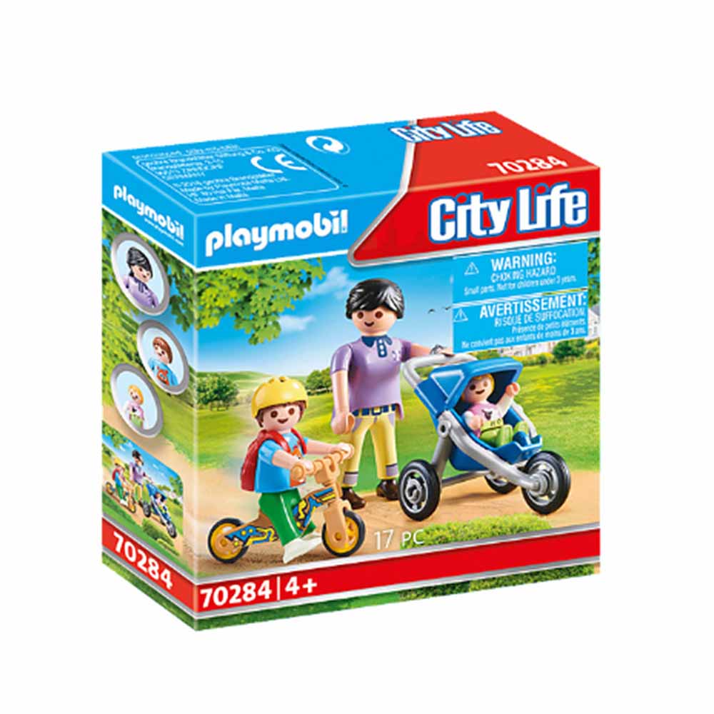 City Life - Μαμά και Παιδάκια 70284 Playmobil - 0
