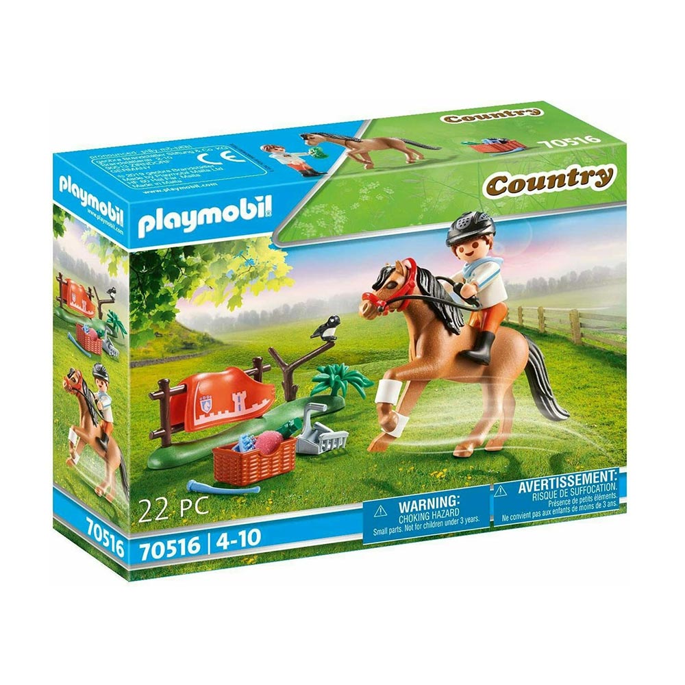 Country Life- Αναβάτης Με Πόνυ Connemara 70516 Playmobil - 0