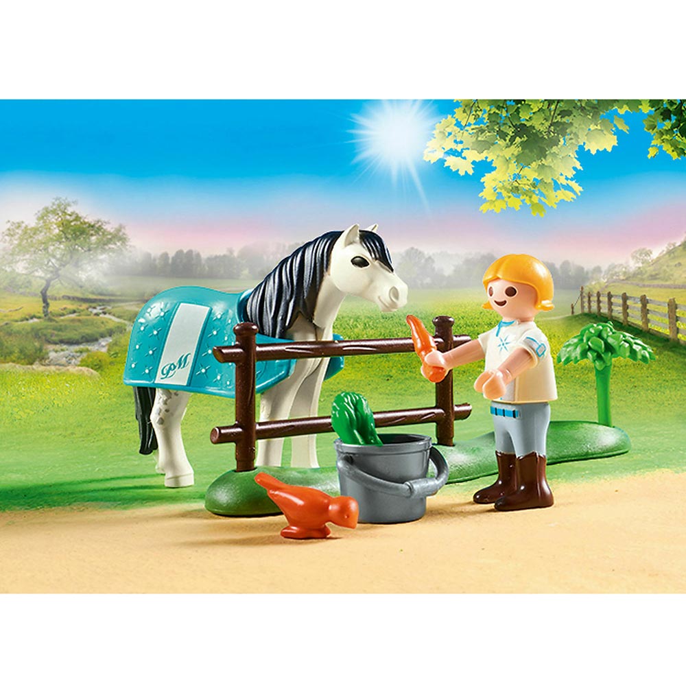 Country Life- Αναβάτρια Με Classic Πόνυ 70522 Playmobil - 2