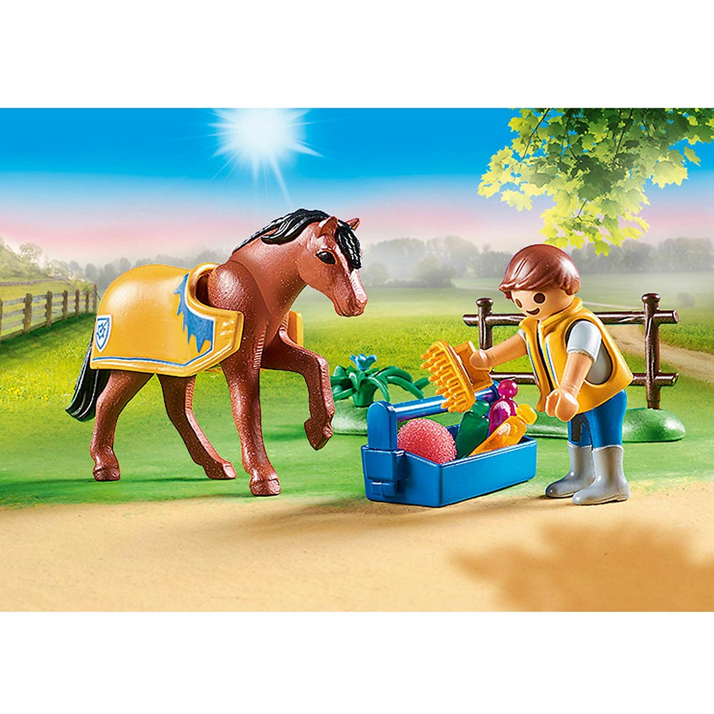 Country Life- Αναβάτρια Με Welsh Πόνυ 70523 Playmobil - 2
