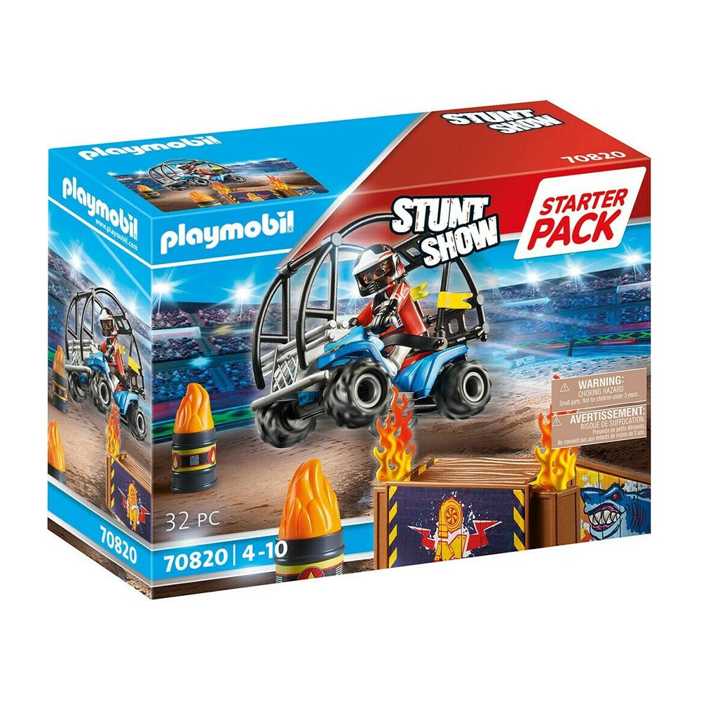 Stuntshow - Starter Pack Ακροβατικά Με Γουρούνα 70820 Playmobil - 0