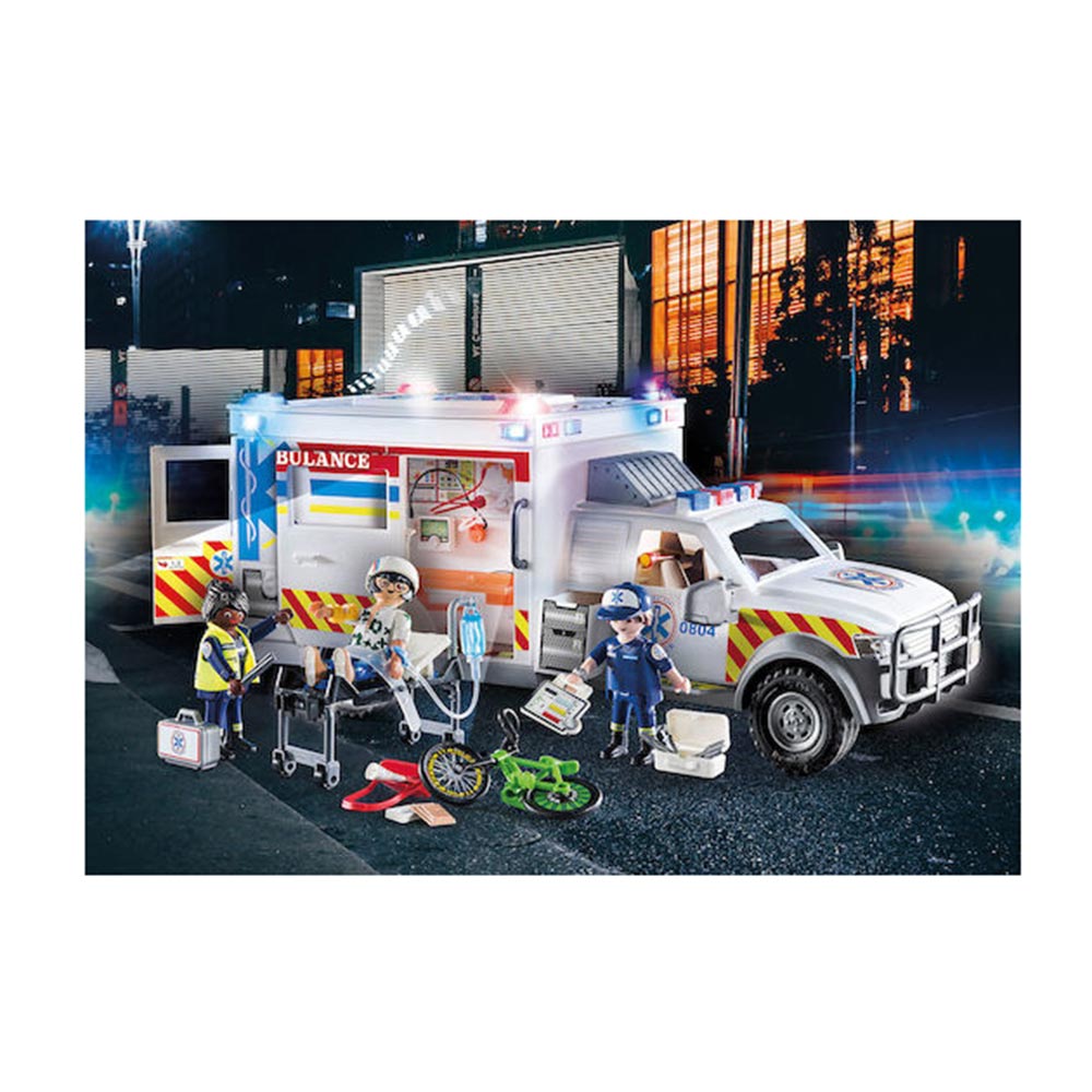 Όχημα Πρώτων Βοηθειών (70936) Playmobil - 1