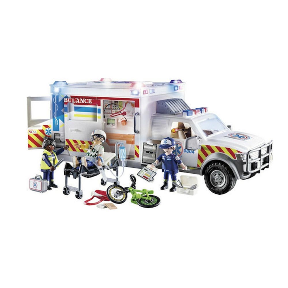 Όχημα Πρώτων Βοηθειών (70936) Playmobil - 3