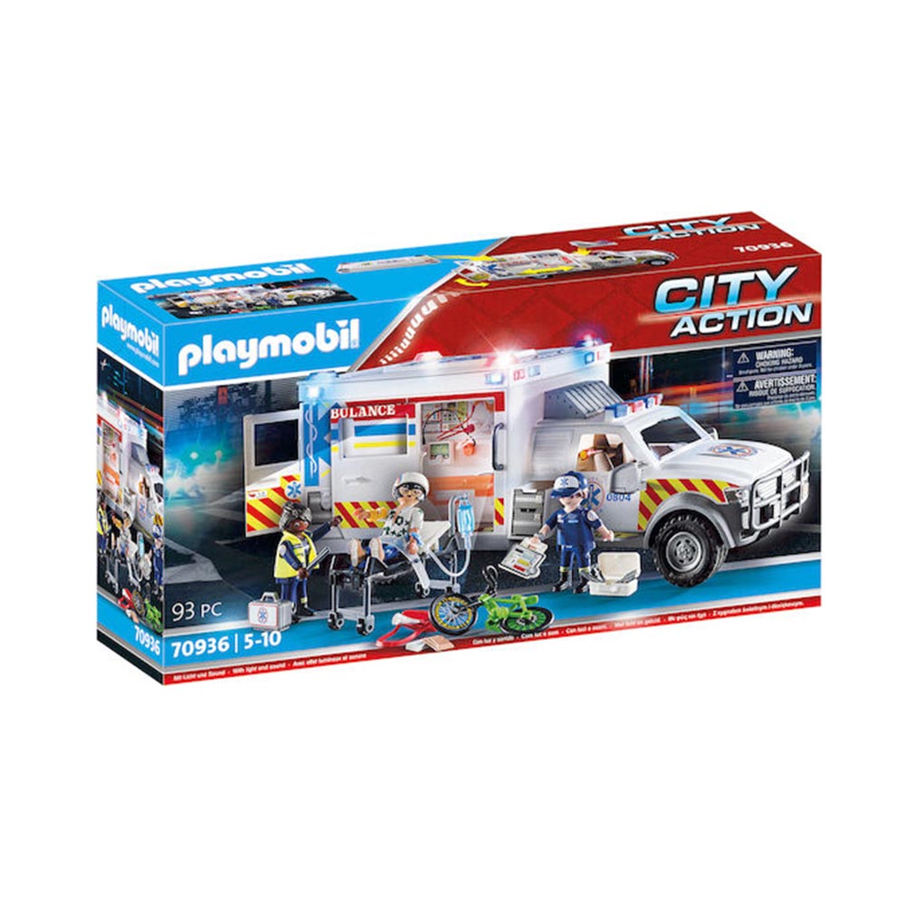 Όχημα Πρώτων Βοηθειών (70936) Playmobil - 122321