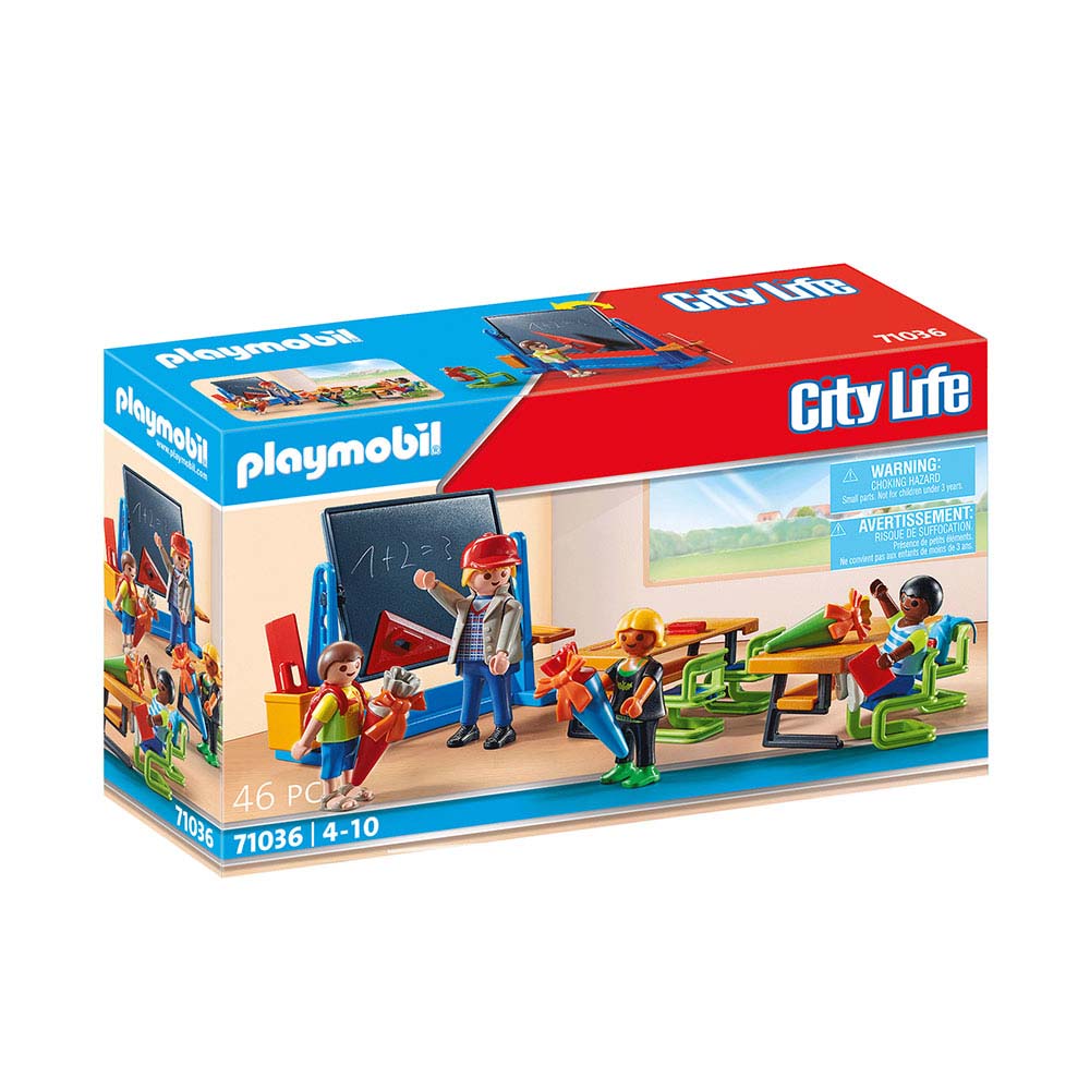 City Life - Τάξη Σχολείου Με Μαθητές 71036 Playmobil - 63616