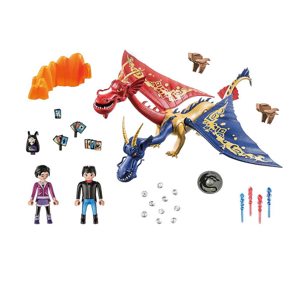Dragons The Nine Realms - Οι Wu & Wei με την Jun 71080 Playmobil - 4