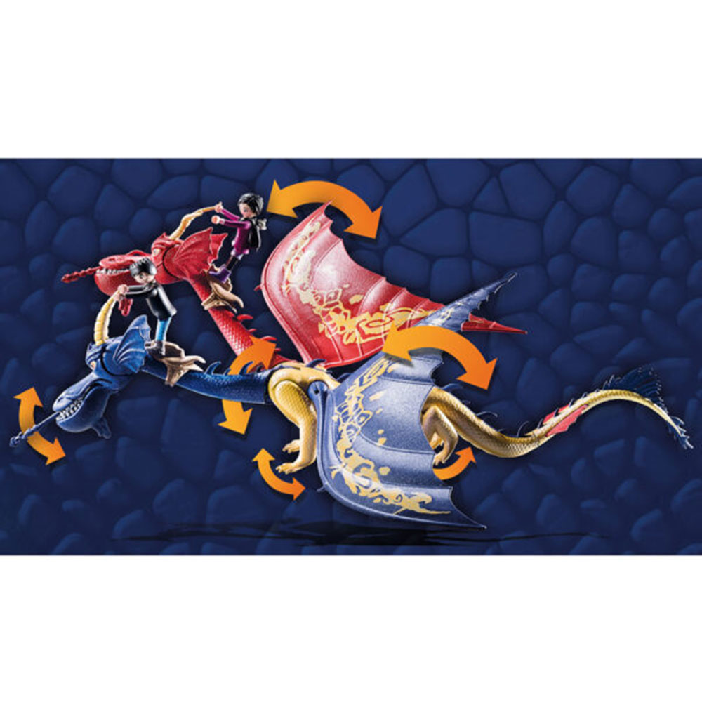 Dragons The Nine Realms - Οι Wu & Wei με την Jun 71080 Playmobil - 3