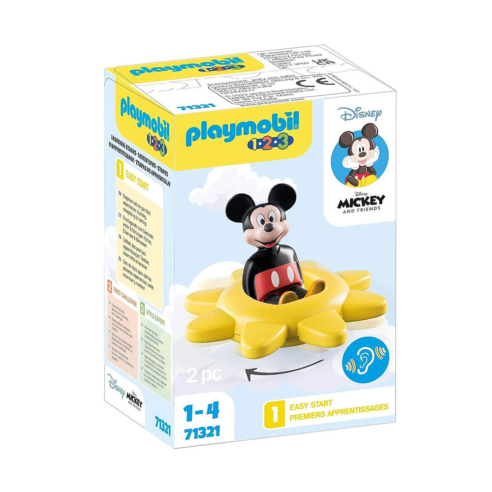 Disney -  Μίκυ Μάους Με Περιστρεφόμενο Ήλιο 71321 Playmobil - 63328