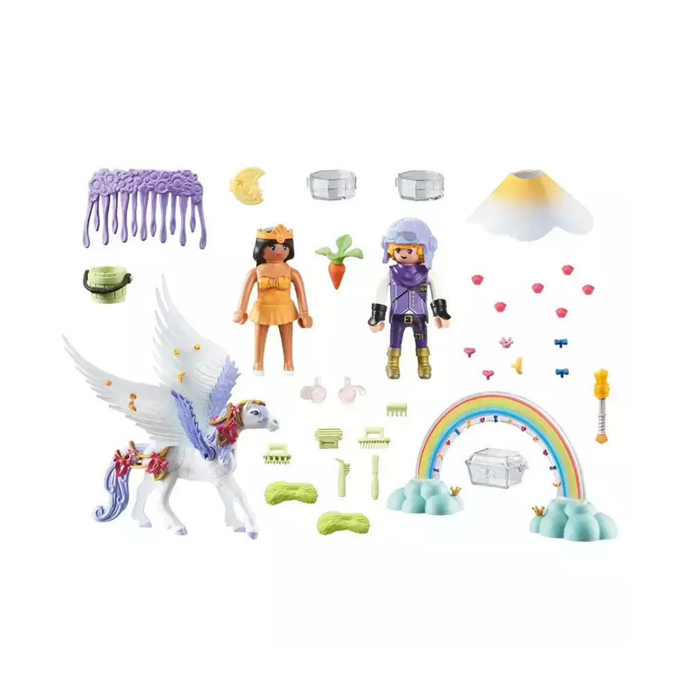 Princess Magic - Πήγασος και Πριγκίπισσες του Ουράνιου Τόξου 71361 Playmobil - 4