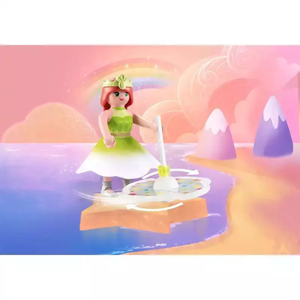 Princess Magic - Πριγκίπισσα Του Ουράνιου Τόξου Με Σβούρα 71364 Playmobil - 1