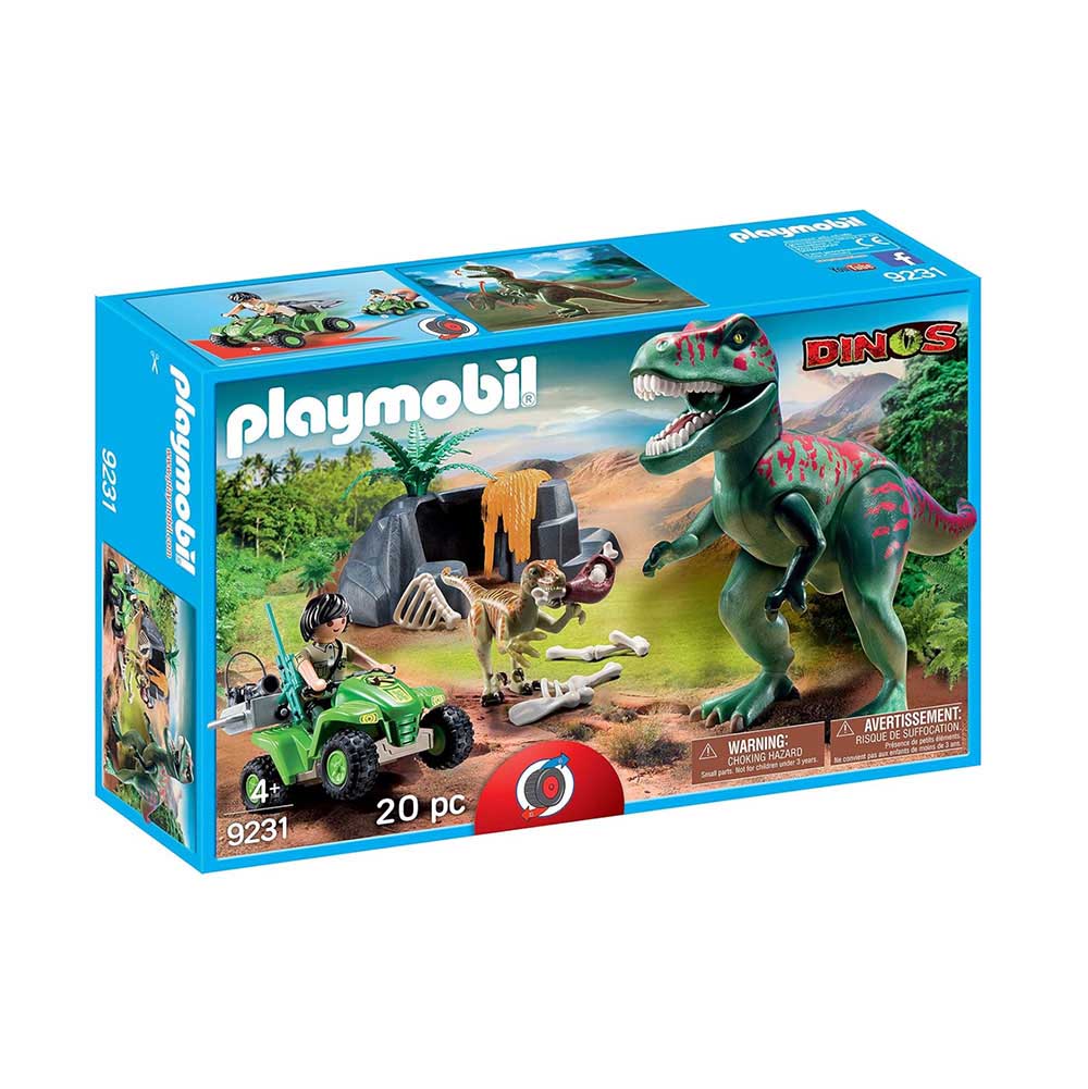 Dino Rise - Εξερευνητής Με Γουρούνα Και T-Rex 71588 Playmobil - 63898