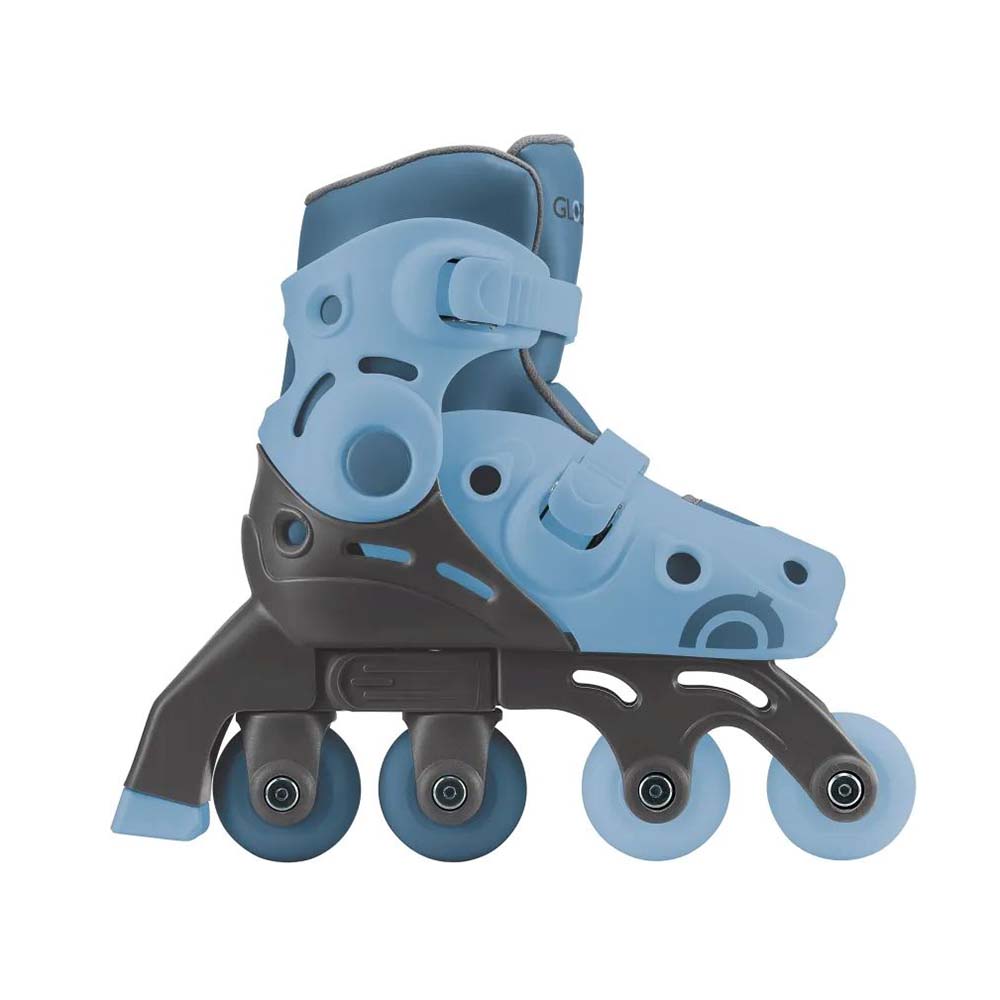 Rollers Inline Skates 2 In 1 No 30-33 Pastel Blue 783-200 Globber - 111000