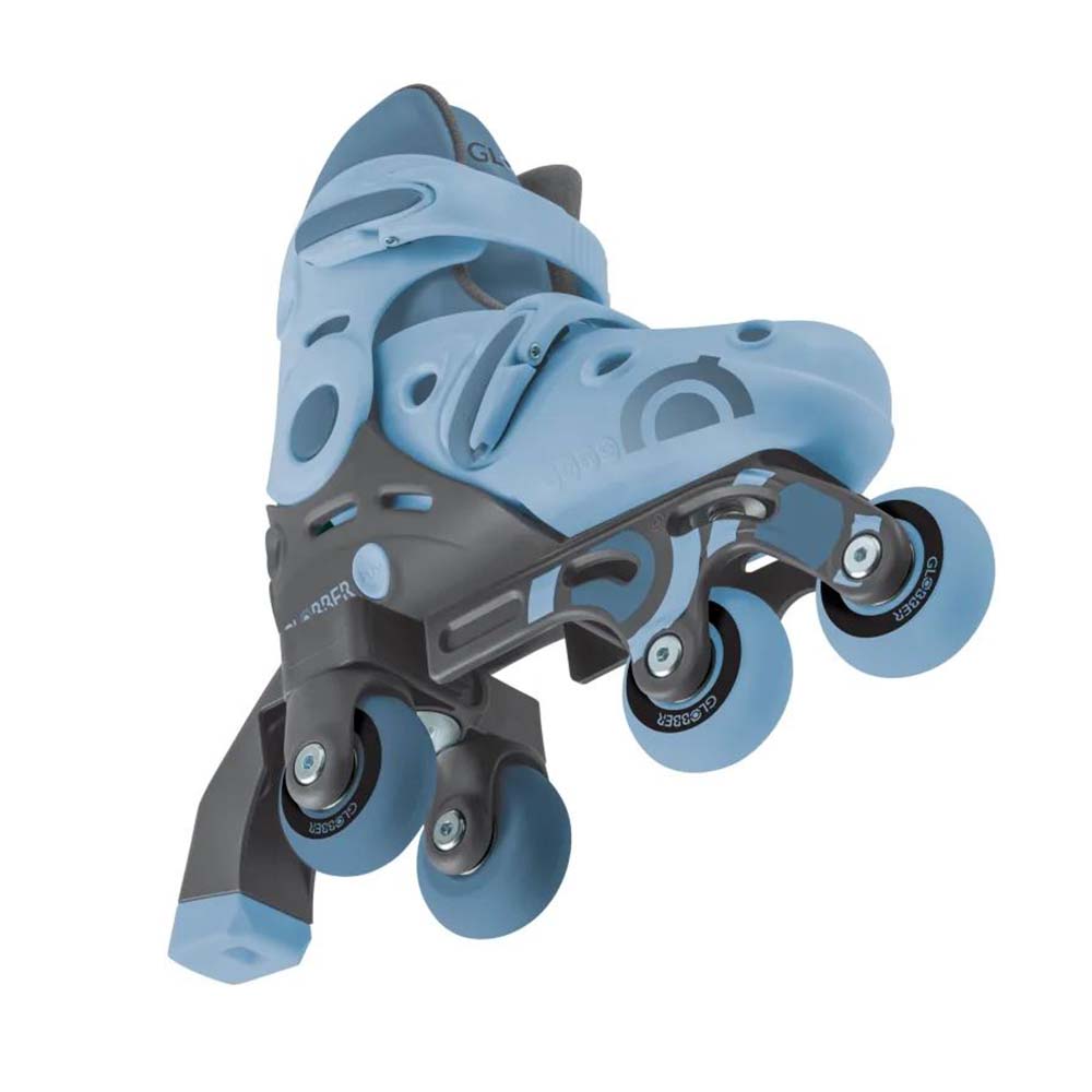 Rollers Inline Skates 2 In 1 No 30-33 Pastel Blue 783-200 Globber - 3