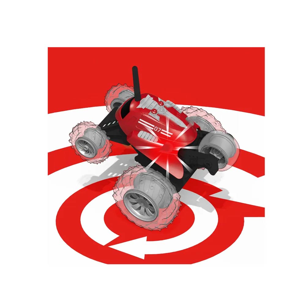 Τηλεκατευθυνόμενο Όχημα 360 Spinning Thunder Tumbler Red 1212014881 Threesixty Group - 3