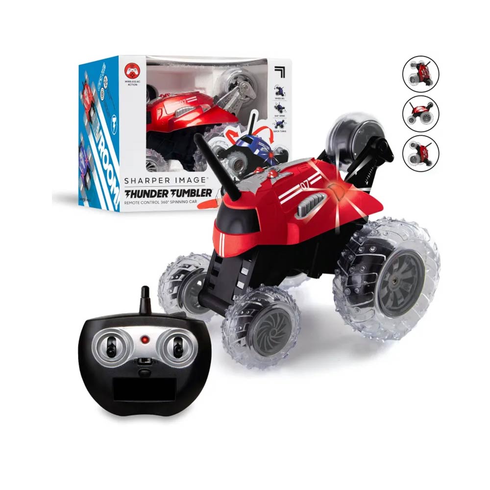 Τηλεκατευθυνόμενο Όχημα 360 Spinning Thunder Tumbler Red 1212014881 Threesixty Group - 106962