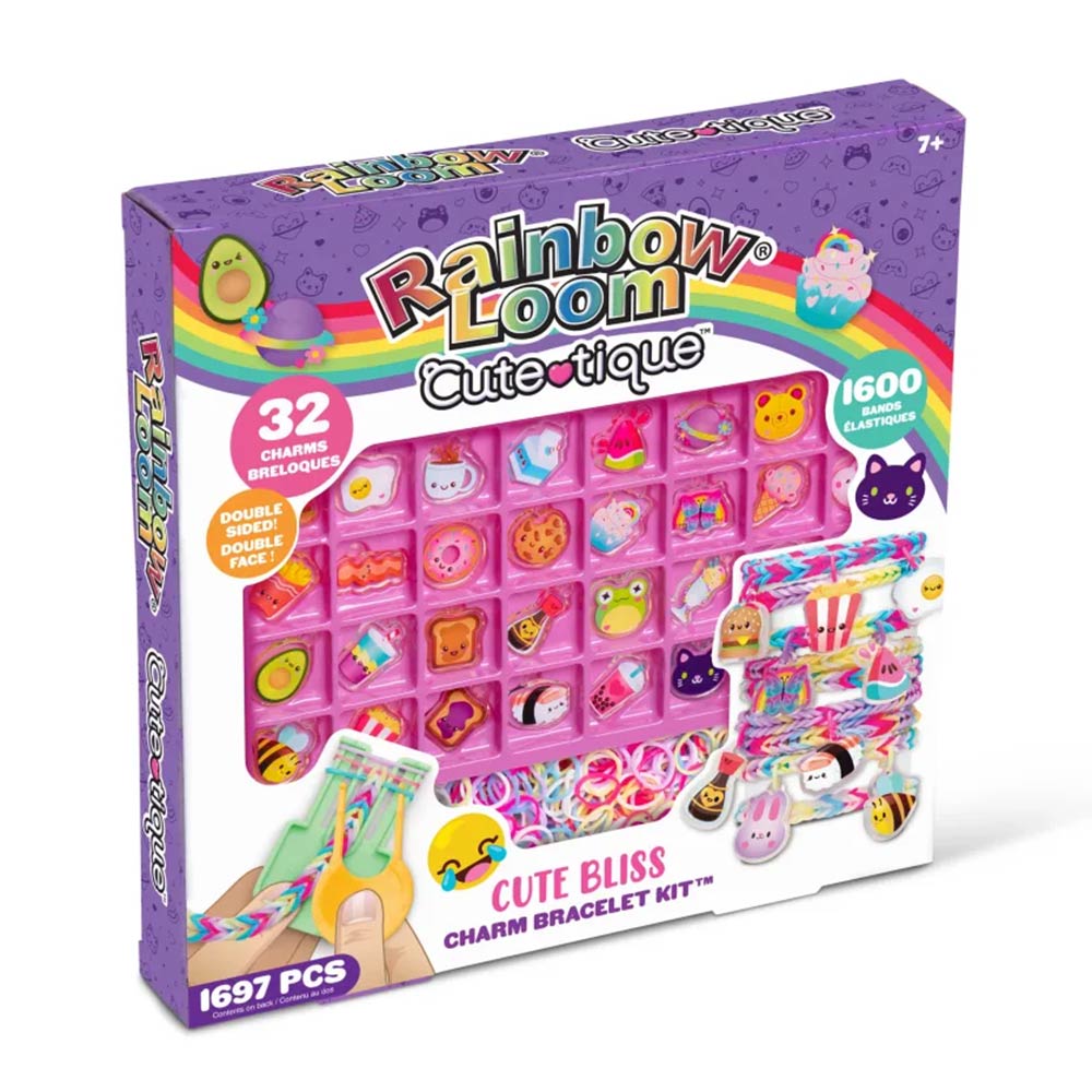 Σετ Κατασκευής Κοσμημάτων Cute Bliss Cute-Tique R0150 Rainbow Loom - 85444