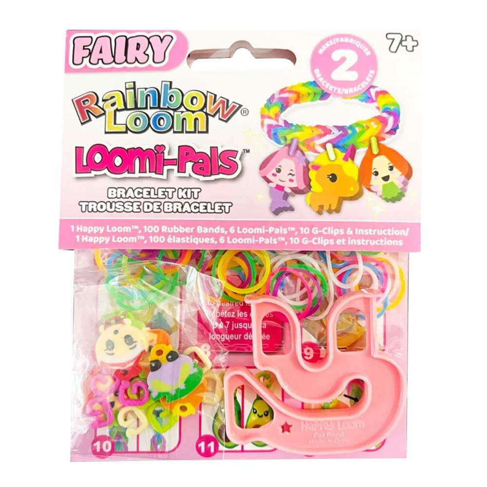 Σετ Κατασκευής Κοσμημάτων Loomi-Pals Fairy Kit A0069 Rainbow Loom - 0