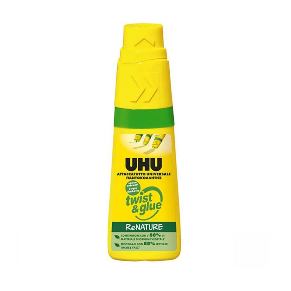  Κόλλα Twist & Glue Renature Γενικής Χρήσης - 35ml UHU  - 107012