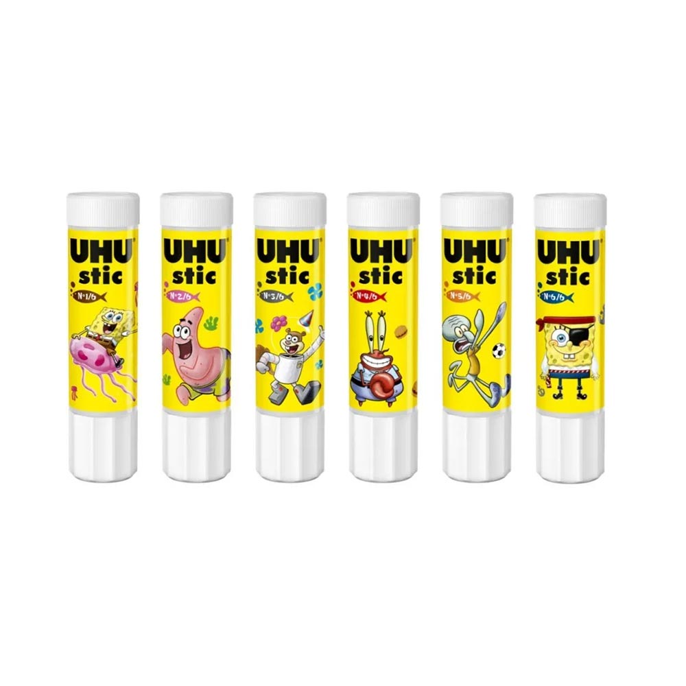 Κόλλα Stick Hero - Spongebob 21gr UHU - 124771