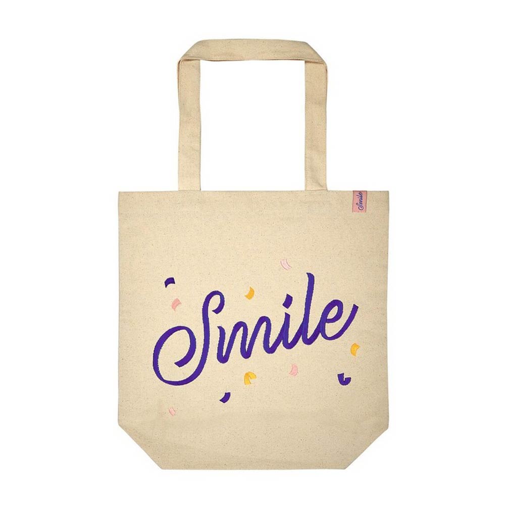 Τσάντα Ώμου Υφασμάτινη για Ψώνια Smile M80370 Moses - 79021