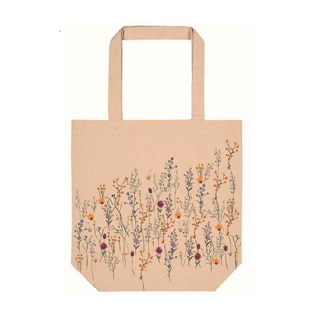 Τσάντα Ώμου Υφασμάτινη για Ψώνια Flower Blossom M82950 Moses - 78754