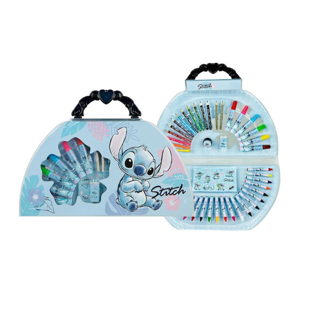 Βαλιτσάκι Ζωγραφικής 51τμχ Lilo & Stitch 342-02770 Gim - 99990