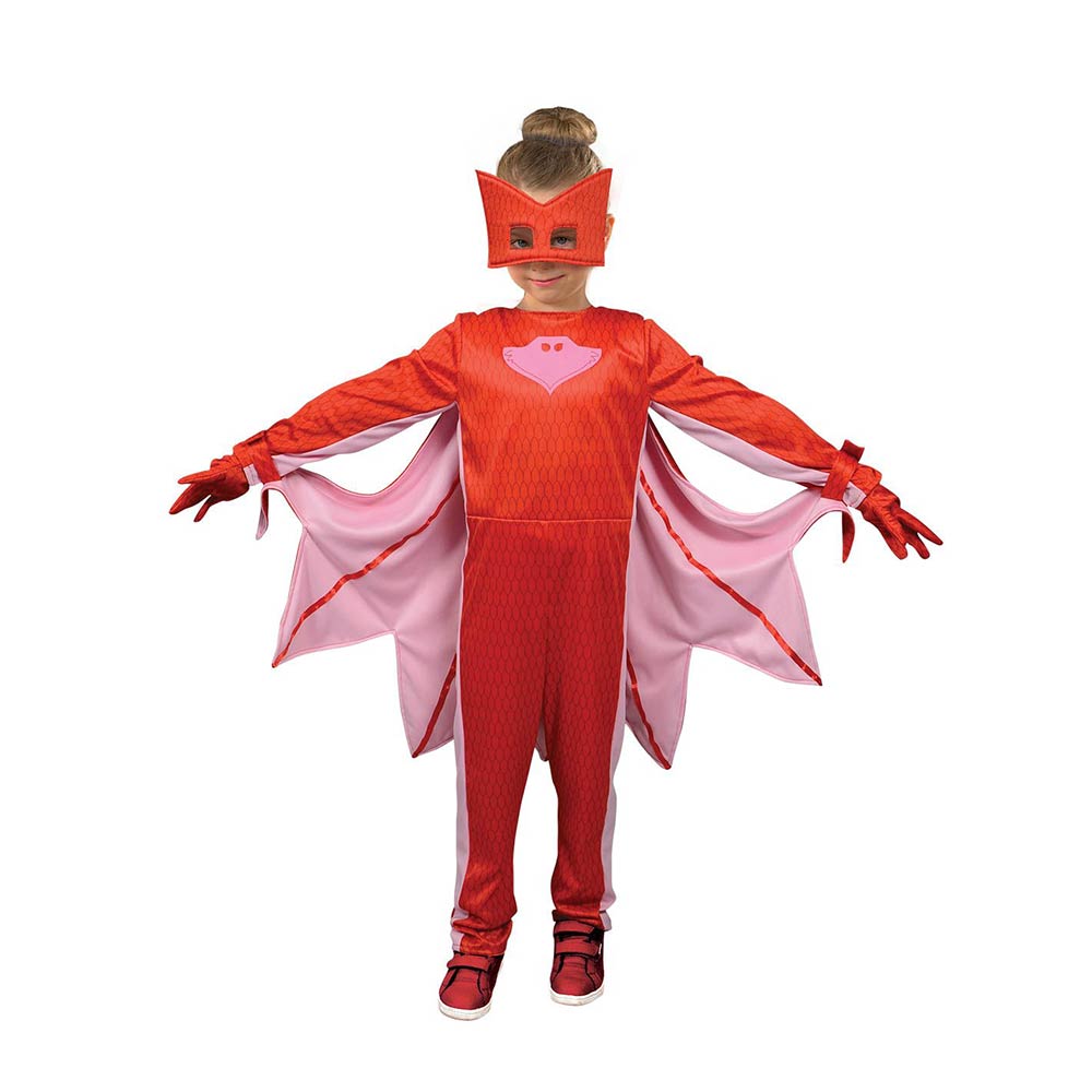 Αποκριάτικη Παιδική Στολή Τερατάκι Κόκκινο - Pj Masks Owlette 424 Fun Fashion - 71809