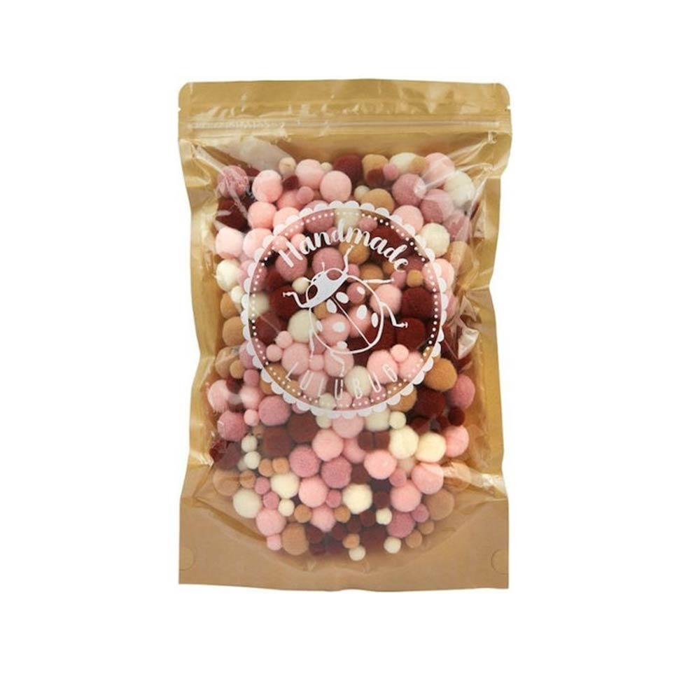 Pom Pon Boho 500pcs Felt Look 20009 Lulubug Handmade - 123816
