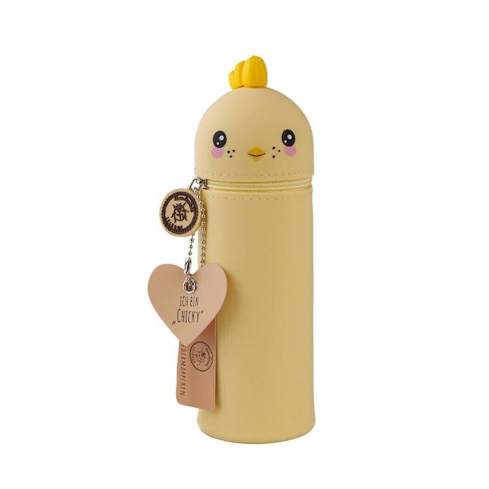 Κασετίνα - Μολυβοθήκη Σιλικόνης Chicken Chicky 25612 Lulubug Handmade