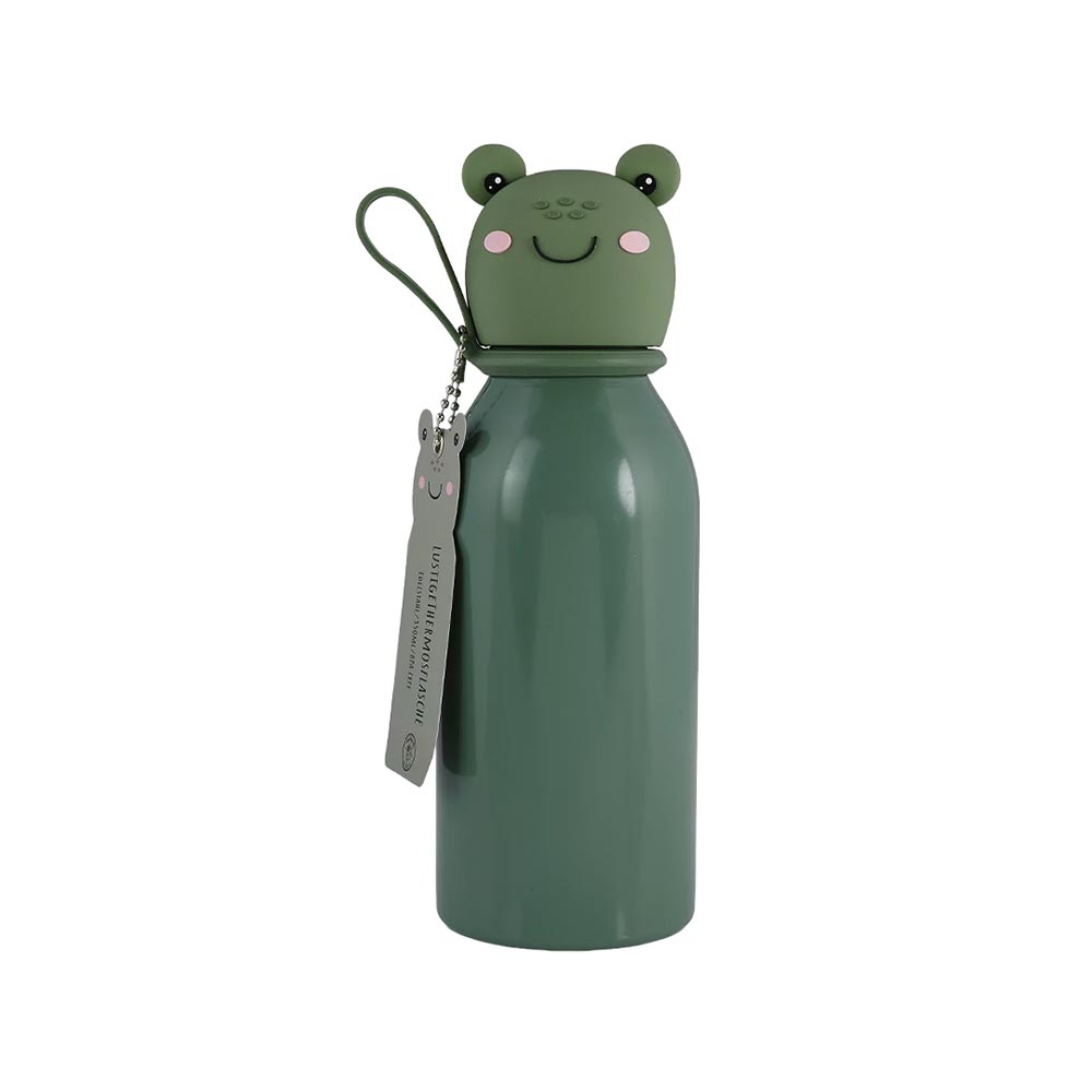 Ανοξείδωτο Μπουκάλι Θερμός 350ml Frog Franky 28102 Lulubug Handmade - 120622
