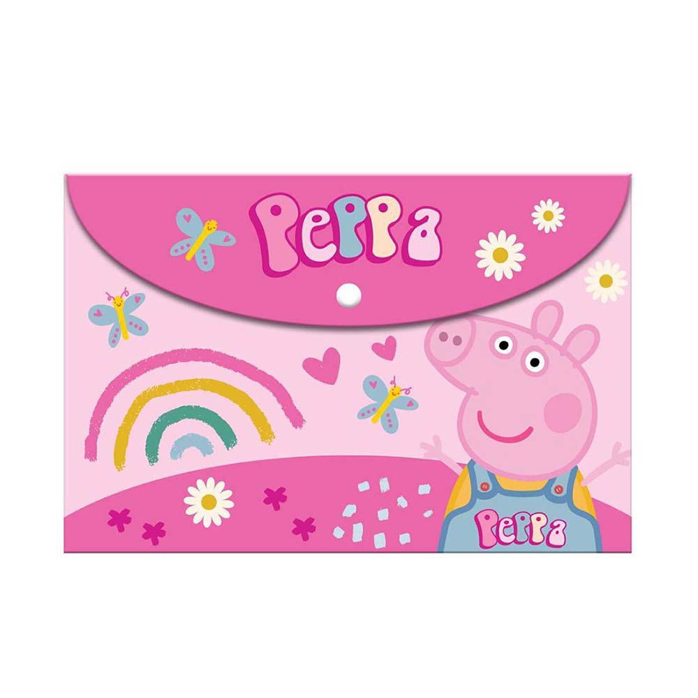 Φάκελος με κουμπί Α4 Peppa Pig 482761 Diakakis