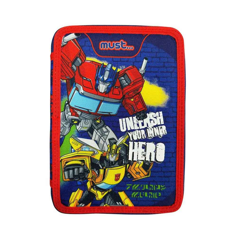 Κασετίνα Διπλή Γεμάτη Transformers Unlease Your Inner Hero 483248 Must - 56283