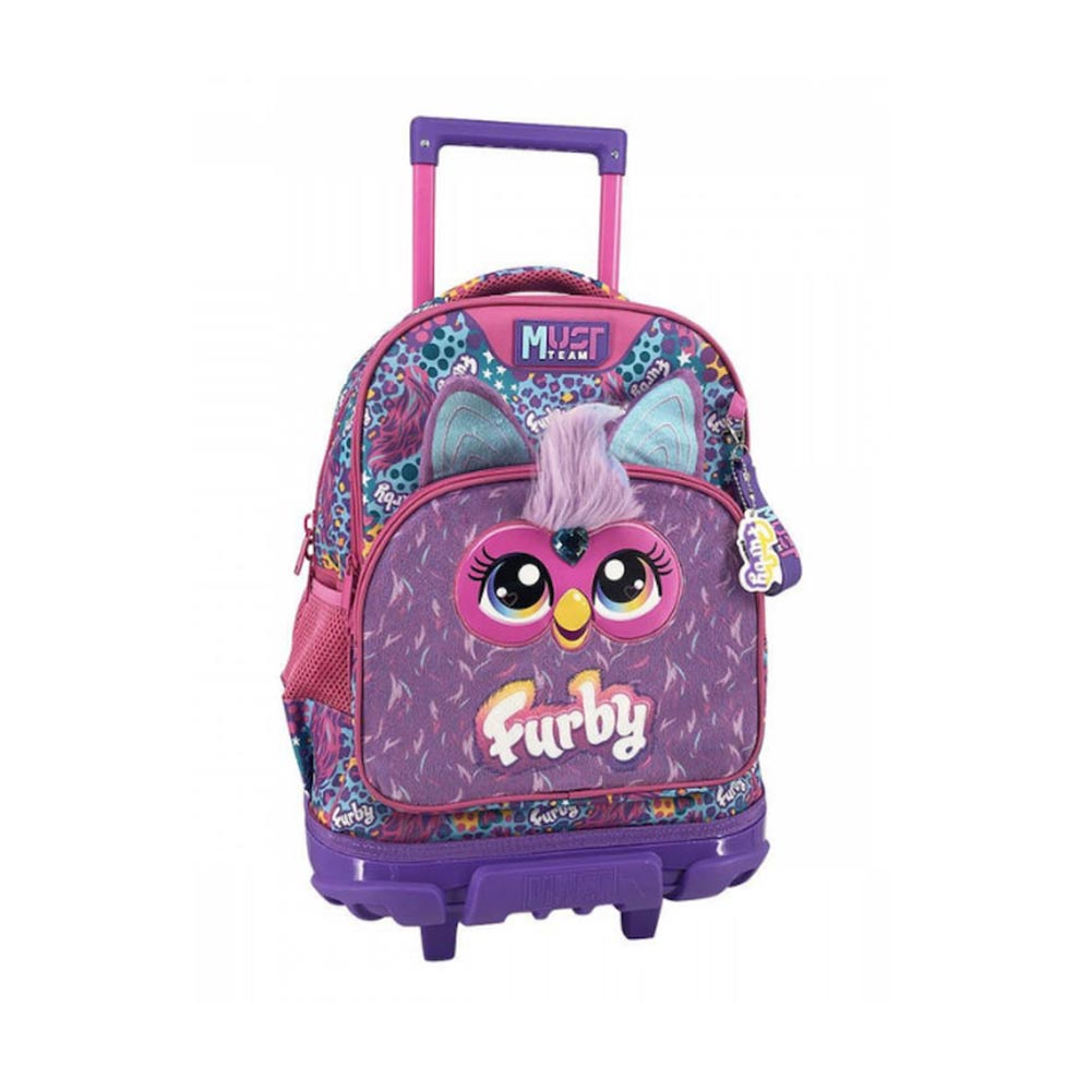 Σχολική Τσάντα Τρόλεϊ Δημοτικού Furby 484507 Must - 118901