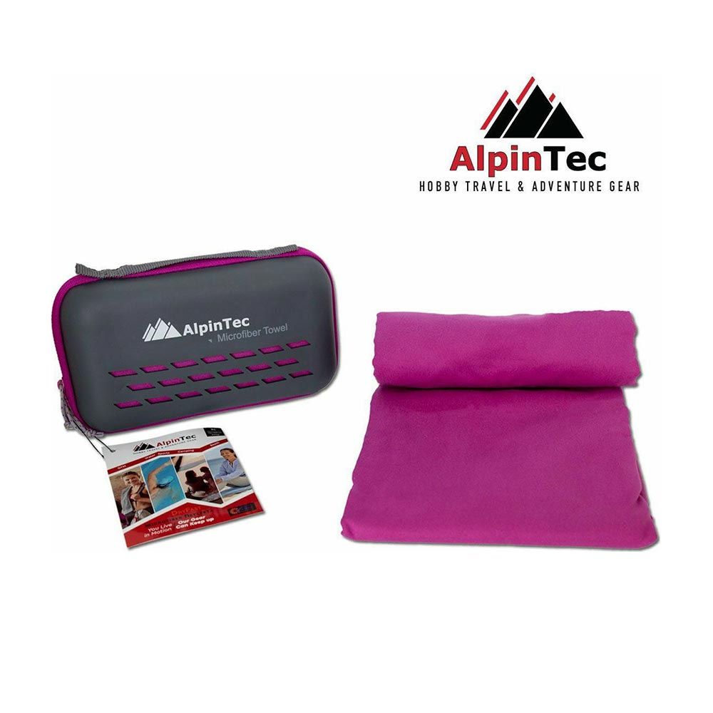 Πετσέτα Microfiber DryFast XXL 90x180 Purple MS-XXL-PE Alpintec - 13512