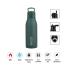 Ανοξείδωτο Μπουκάλι Θερμός Fellow 600ml Blackish Green 316/304 TH-601BGN AlpinPro - 1