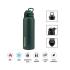 Παγούρι Θερμός Wayfarer 316/304 Blackish Green 1L TH-1000BGN AlpinPro - 1