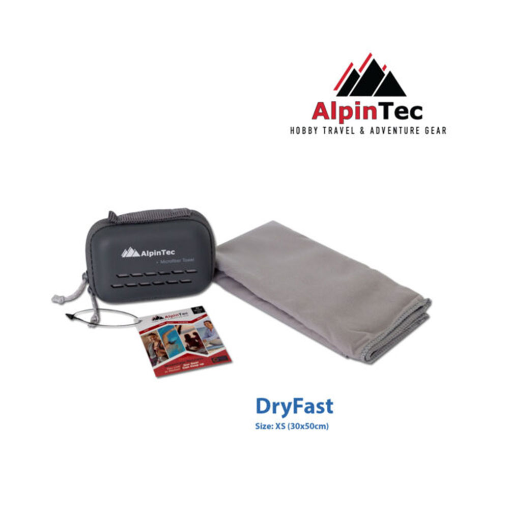 Πετσέτα Microfiber DryFast XS 30x50 Grey Alpintec