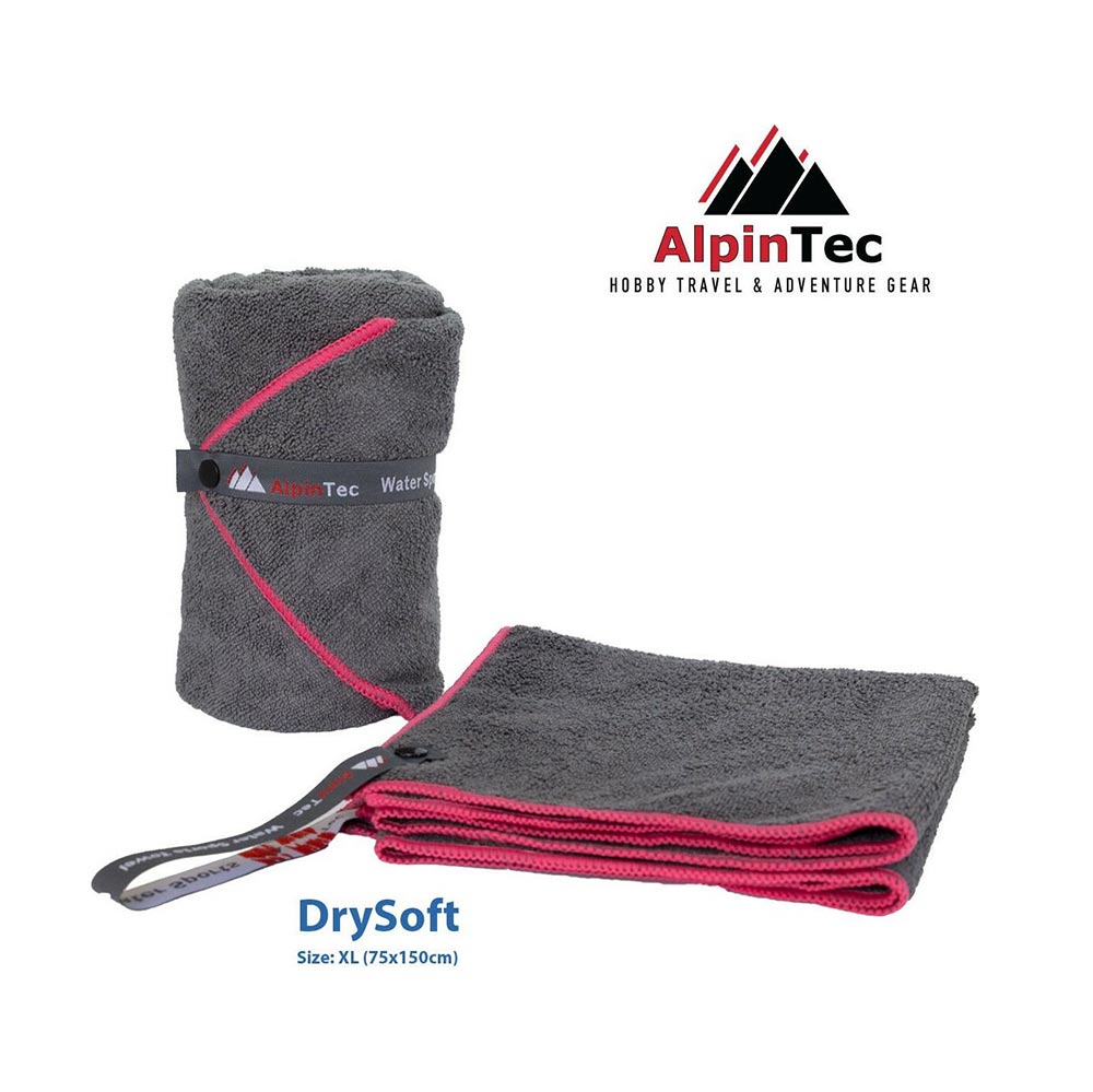 Πετσέτα Microfiber DrySoft XL 75x150 Terry Fuchsia MT-XL-ARD Alpintec - 13511