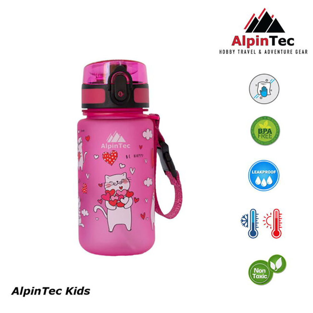 Παγούρι Kids Cats 350ml AlpinTec C-350PK-4 - 0