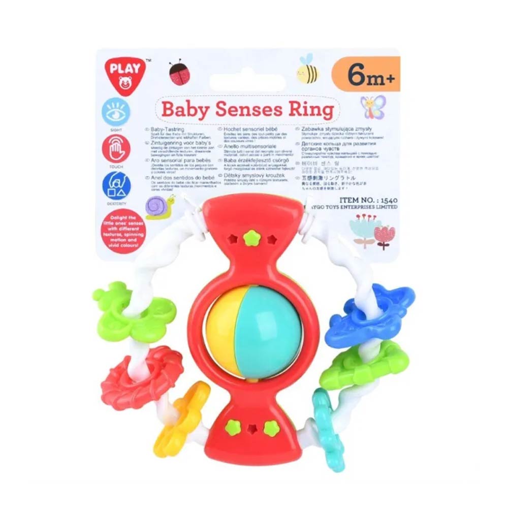 Κουδουνίστρα Baby Senses Ring 1540 Playgo - 85422