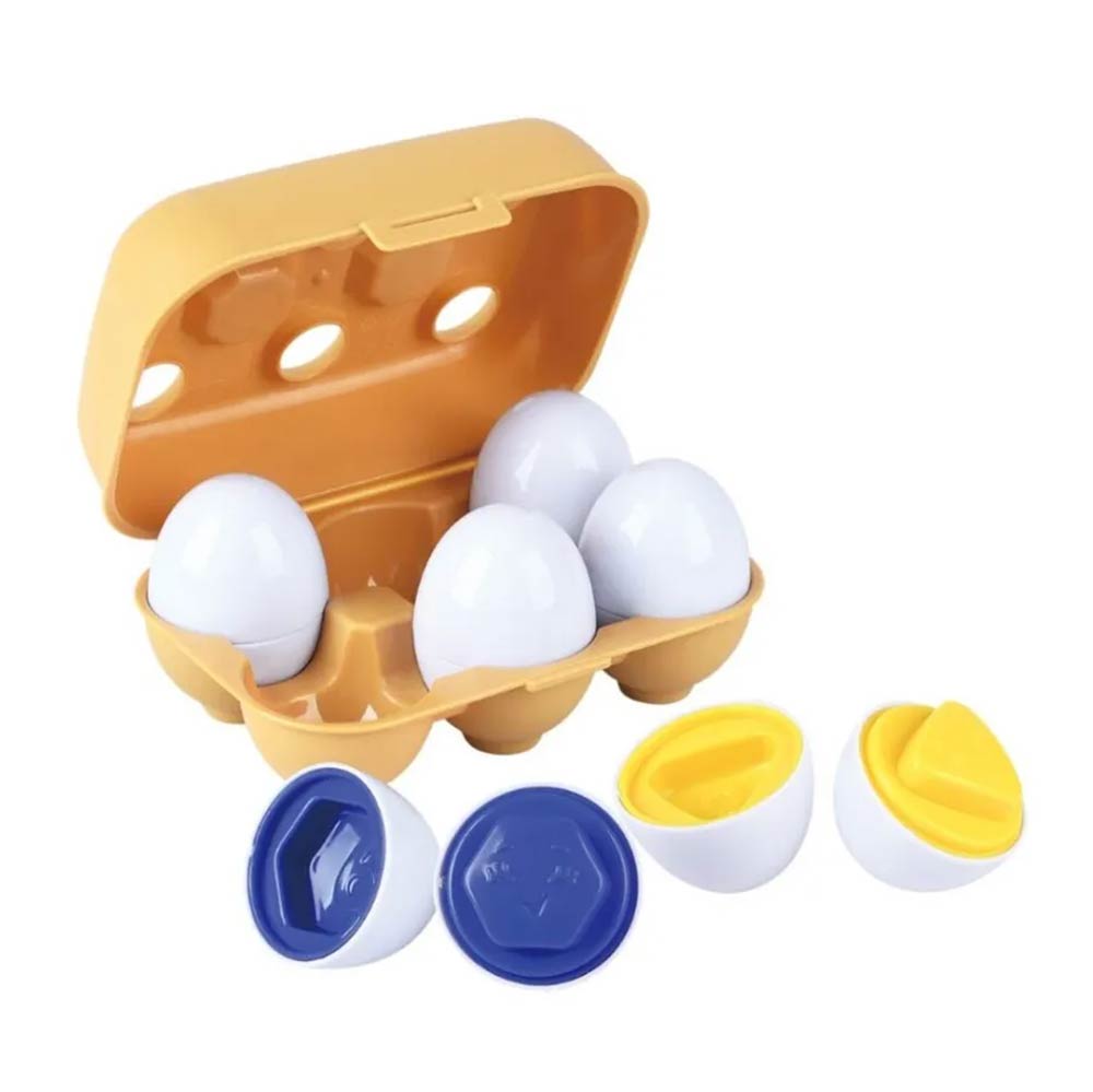 Παιχνίδι Ταξινόμησης Σχημάτων Rainbow Eggs 1732 Playgo - 1