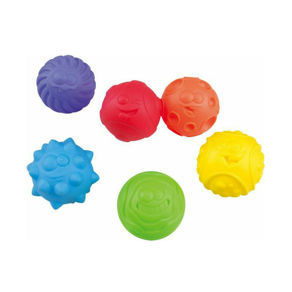 Σετ Μπαλάκια Rainbow 6Τμχ 2403 Playgo - 1