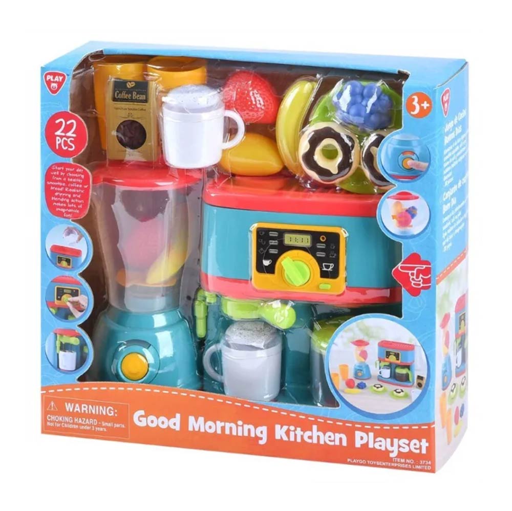 Σετ Κουζινικών Good Morning Kitchen 22τμχ 3734 Playgo - 82475