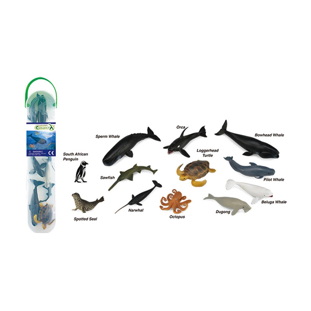 Κασετίνα Με Μίνι Ζώα Θάλασσας A1108 Collecta