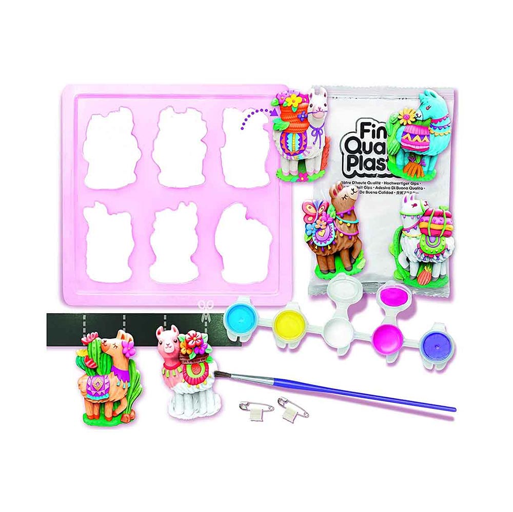 Μαγνητικό Παιχνίδι Κατασκευών Λάμα Μαγνητάκια / Καρφίτσα 4M0550 4M - 1